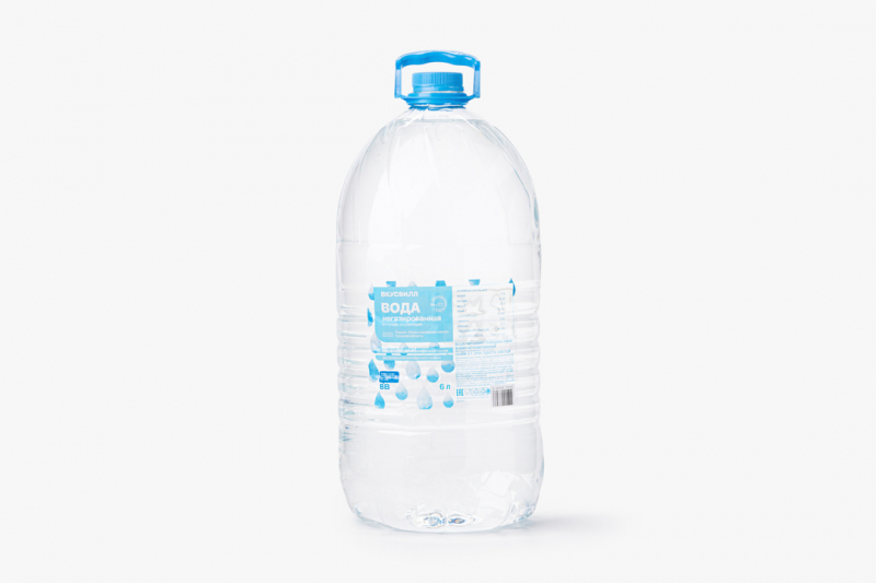Вода родниковая, 6 л